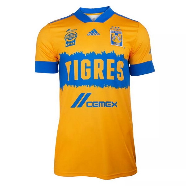Tailandia Camiseta Tigres UANL Primera Equipación 2020-2021 Amarillo